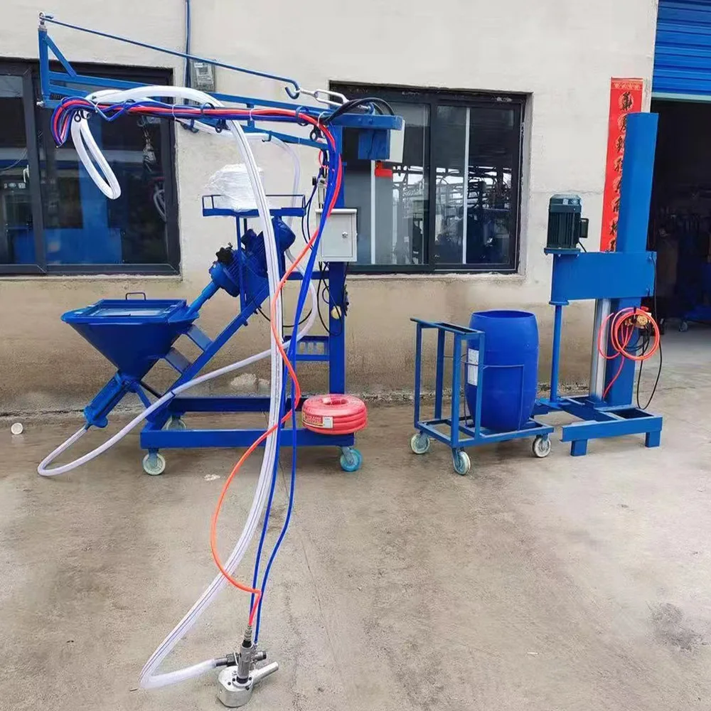 Chinese Screw Type Shotcreting Machine GRC Line Sprayer Special Spraying Machine for Construction