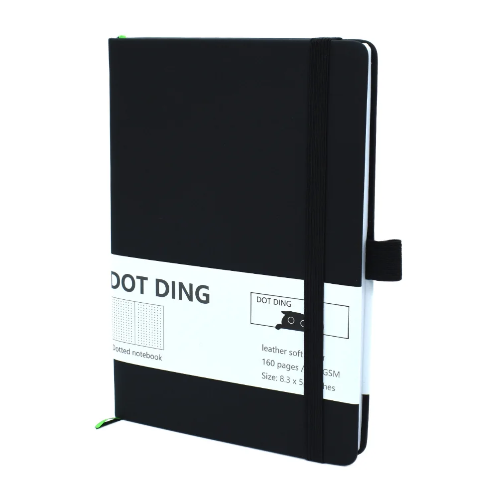 2024 High Quality Custom Logo Meter Dark Blue Pu Leather Korean Printed A4a5 Notebook Diary Printing Magazine