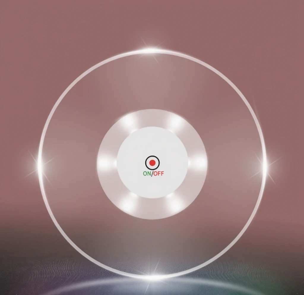 Super Thin RGB LED Glow Coasters Colorful Illuminated Cup Bottle Stands Waterproof Plastic ODM OEM Halloween Fashionable Coaster