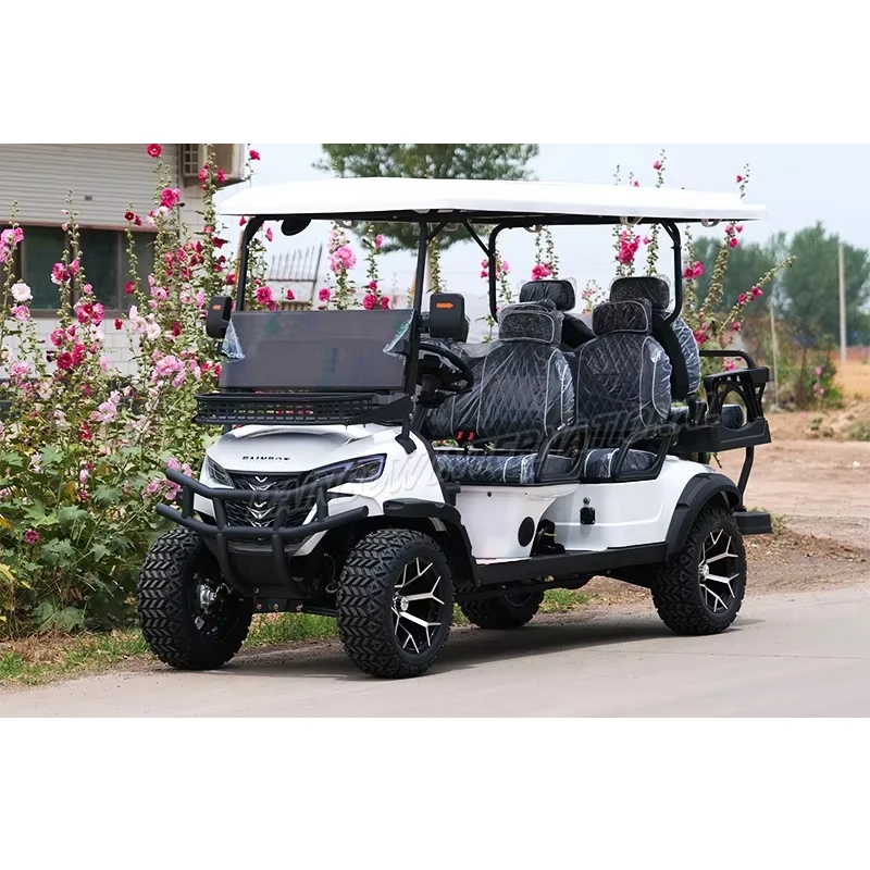 4+2 New Model High Power Golf Cart 5kw/7.5kw Electric Hunting Car With Ce Certification
