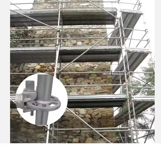Modern Design Q235 Steel Joint Pin Ringlock Scaffolding with Ladder Cantilever Aluminum Alloy Construction System Accessories