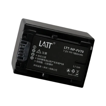 For Sony Camera Backup Battery NP-FV30 NP-FV50 NP-FV70 NP-FV100 Camera Battery Charger Replaceable Battery