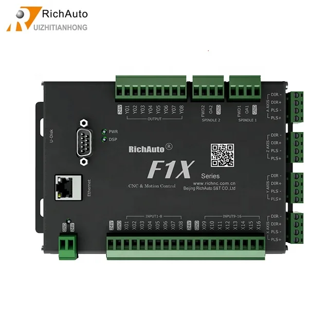4 Axis CNC LATHE RICHAUTO F736 H06 DSP CONTROLLER for CNC ROUTER