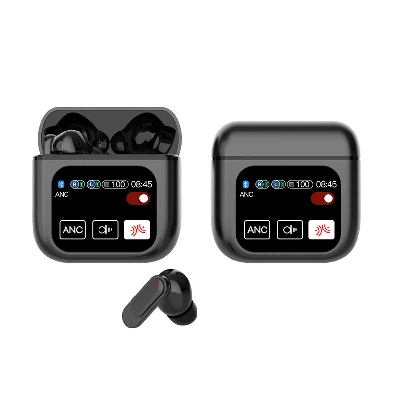 初売り初売り Tws Wireless Se60 Se 60 Smart Touch Screen ANC ENC Earbuds タレントカード