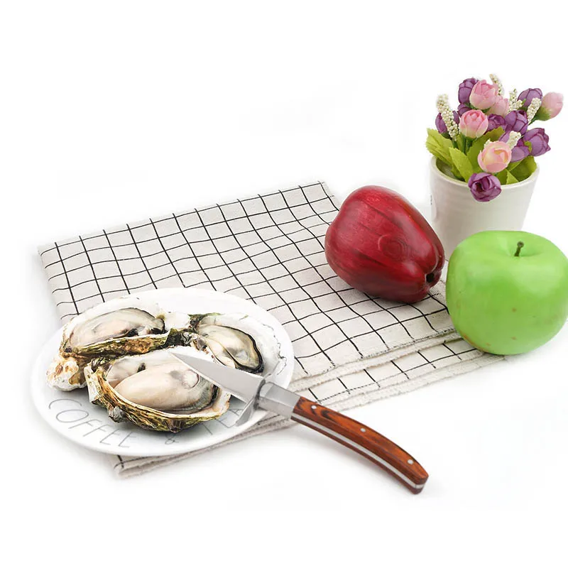 Высококачественные ножи для устриц, инструмент для морепродуктов, набор ножей для устриц с ножнами
