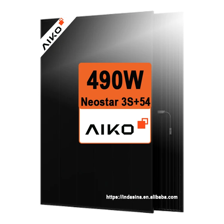 Aiko Neostar 3S+54 A-MCE54Db 460-490W Aiko Solar Panel 460W 465W