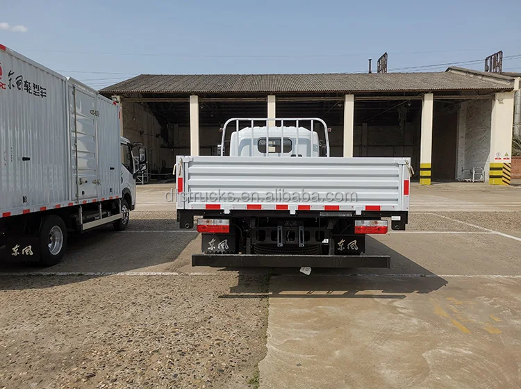 Однорядная кабина DONG FENG 4x2 6 колёс 106 95квтч большой радиус действия электрическая легкая грузовая техника