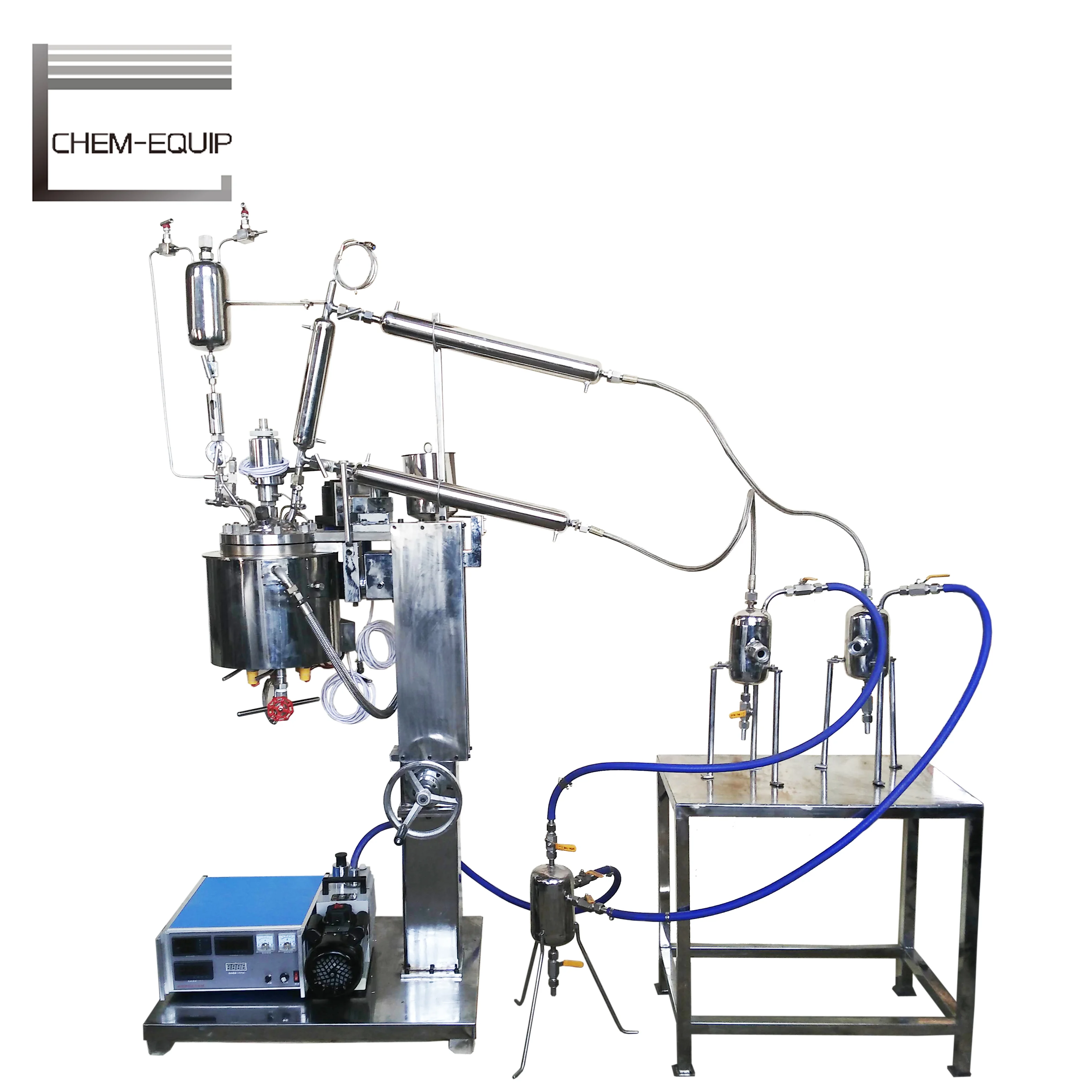 Alcohol Oxidation Reactor with Ethanol Distillation Column