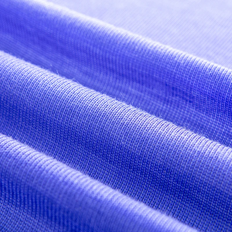 Высокая стойкость цвета экологически чистый биоразлагаемый материал Тенсел 1*1 ткань в рубчик для базовой рубашки нижней юбки модное