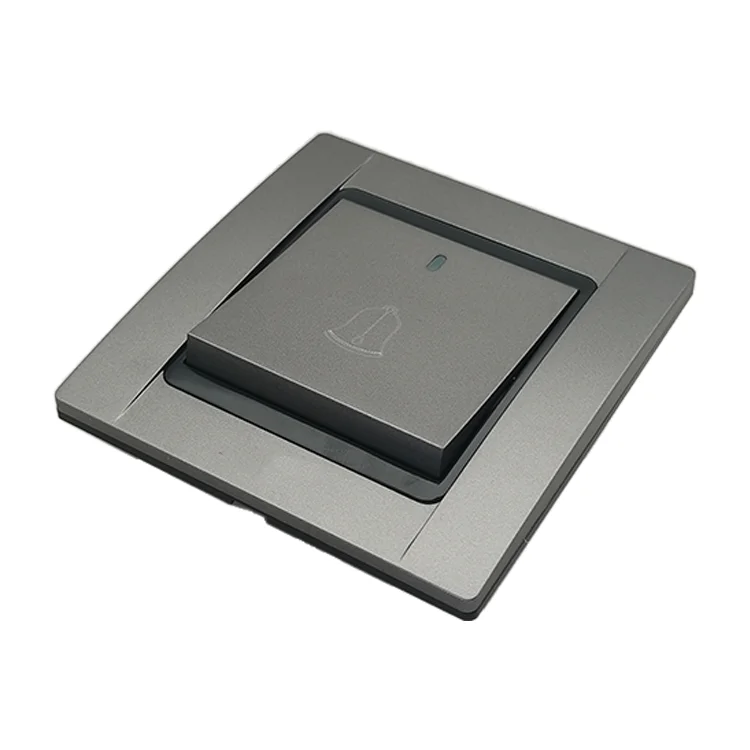 VNX Factory Supply Quality Assured Pc Panel Wholesale Price Hotel Doorbell Switch Door Bell Switch for Home Hotel