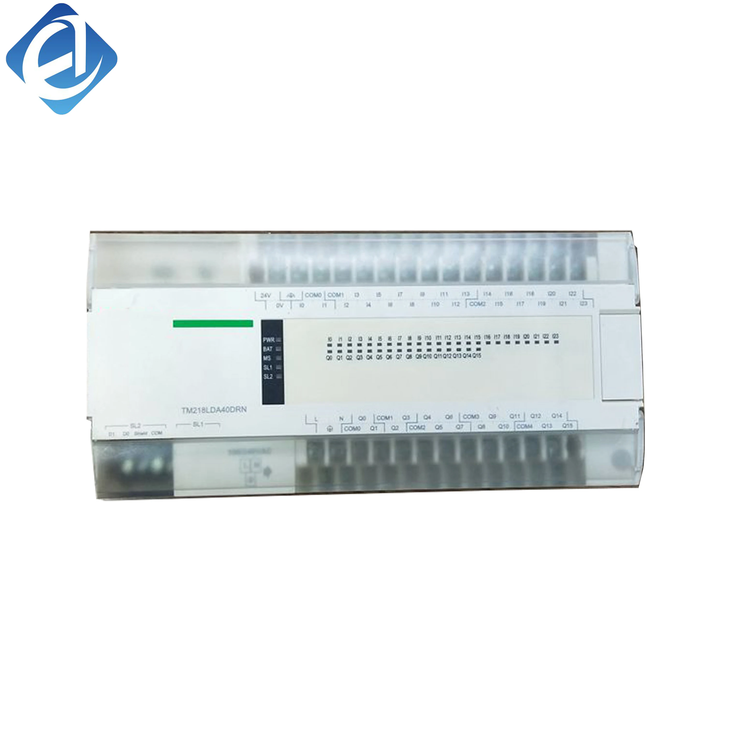 New Original TM218LDA40DRN Modicon TM218 series PLC controller. Equipped with 40 integrated I/O points and relay output, featuring stable operation and rich control functions. With reliable anti-interference ability 