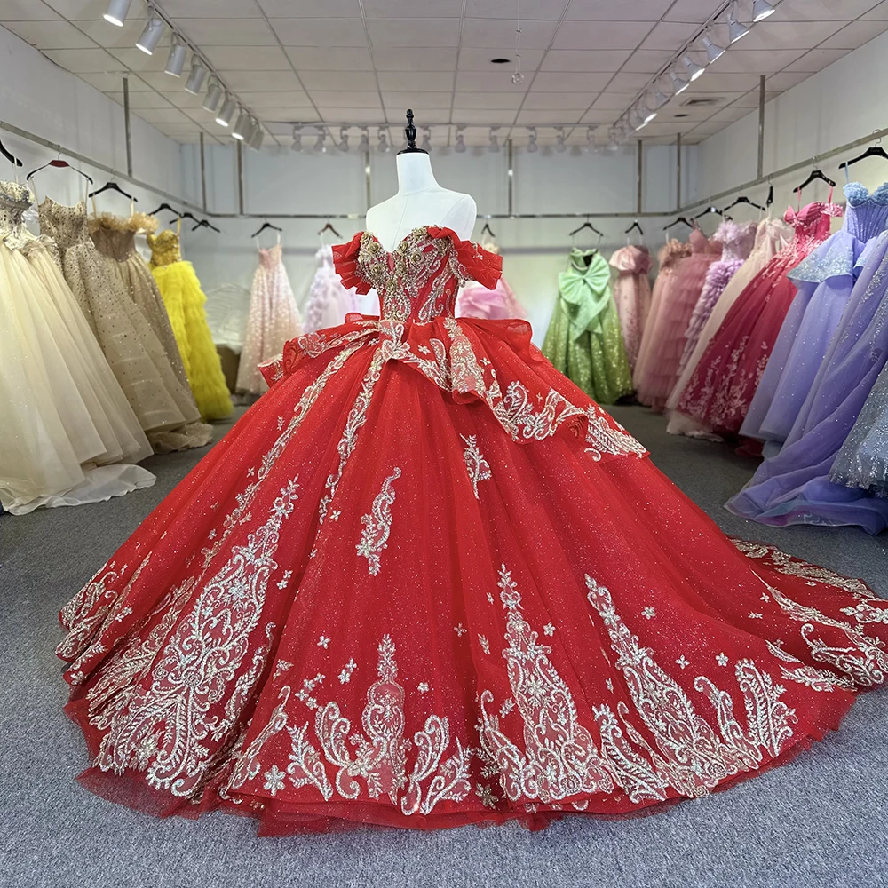 wedding dresses with red trim red dresses at weddings Red Lace Wedding Dress with Ivory Tulle, Strapless  Sweetheart Neckline