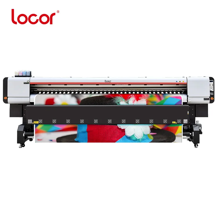 Locor Hot Selling Price Cheap 1.8m 6ft Width Single XP600 Head Eco Solvent Printer