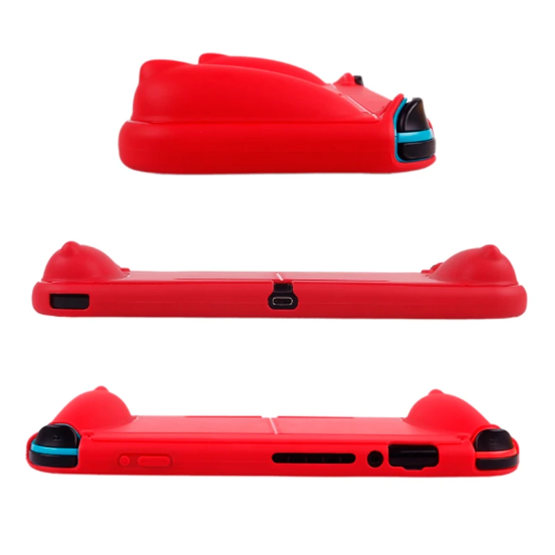 
 ДЛЯ NS мягкий чехол из термополиуретана с мультяшным принтом в виде ракушки ручка для игровой консоли Nintendo Switch  