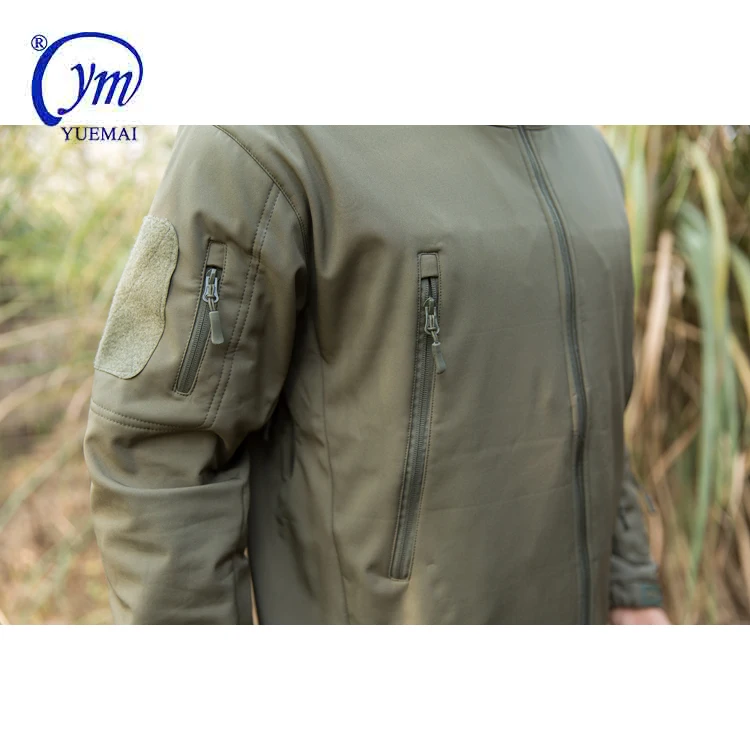 army green waterproof jacket