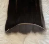 transparent lace staight