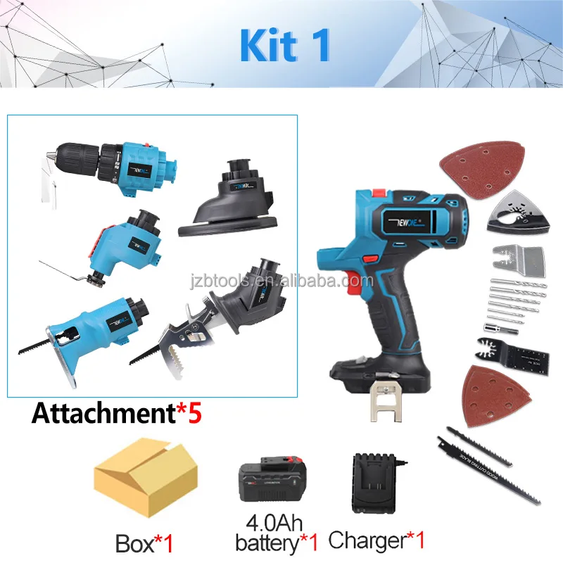 For Cutting & Grind with 4.0Ah Battery and Fast Charger Yokuma Angle Grinder 