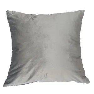 Decorative Solid Color Custom Accept Soft Warm Velvet Sofa Cushion Throw Cushion