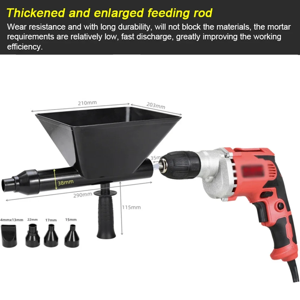 Electric Cement Grouting Machine Handheld Cement Mortar Caulking Guns