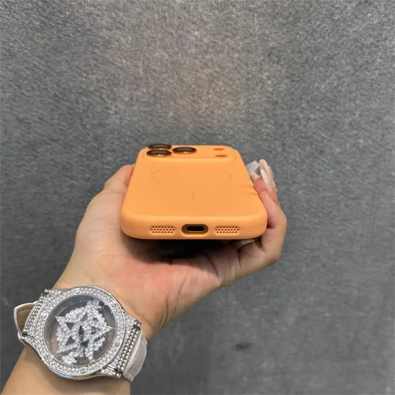 Silicone Magnetic Phone Case For iPhone 17 - Image 6