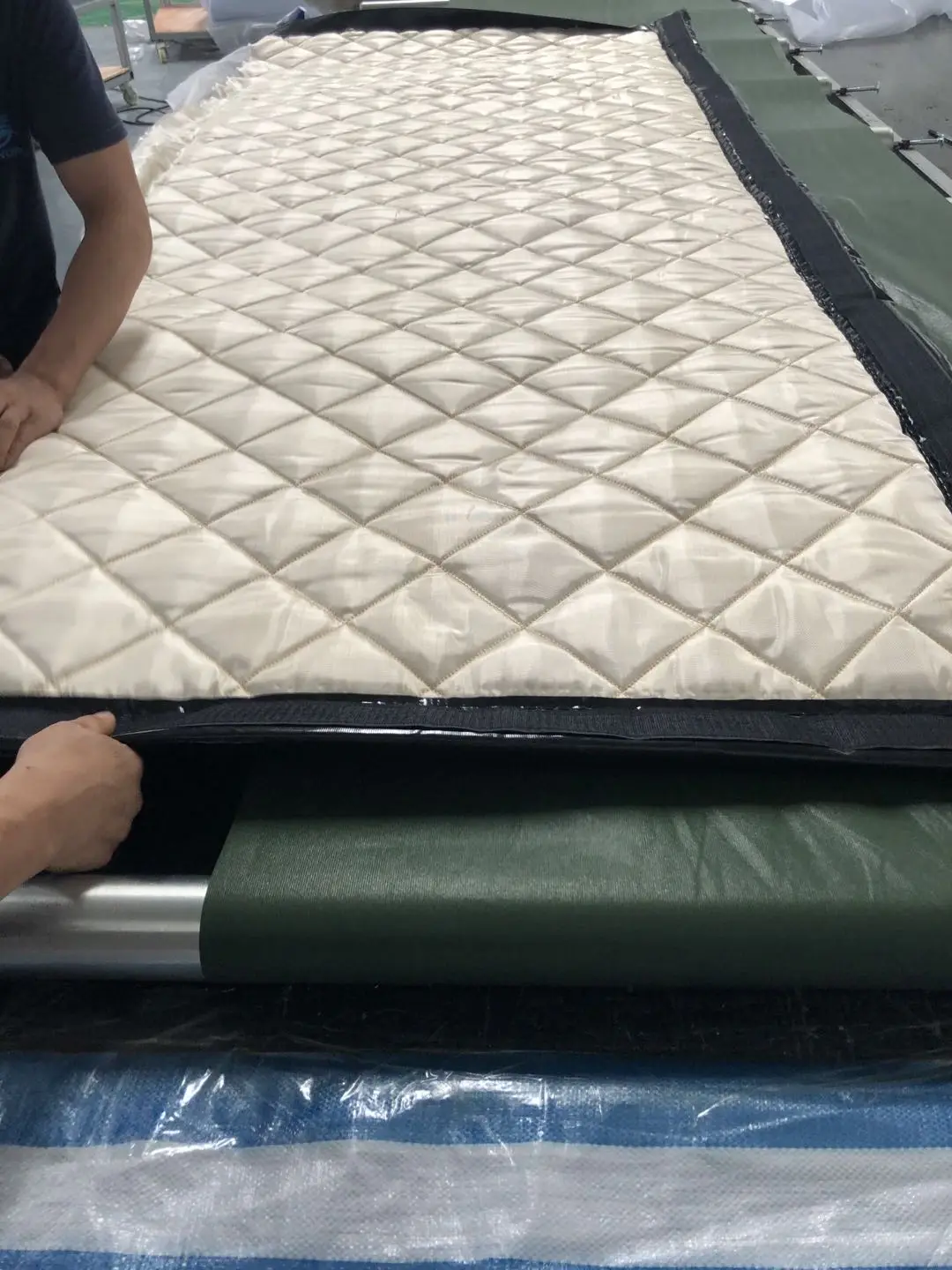 product china pvc mass loaded vinyl sound barrier manufactured by rubber barrier experts factory direct supply-7