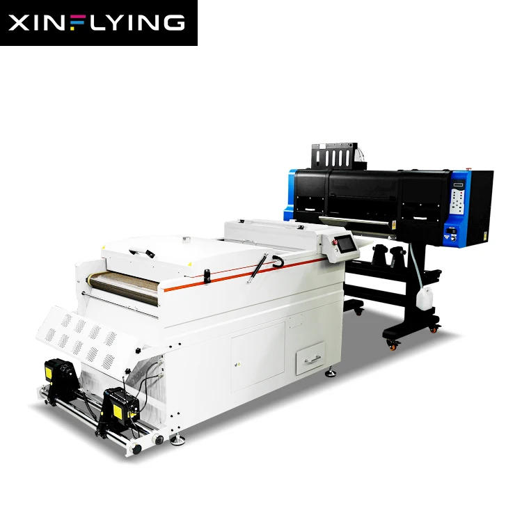 CADLink Software 60CM 24inch DTF Powder Printer Double 4720/i3200 Head Customs T-shirts Used Printing Shops