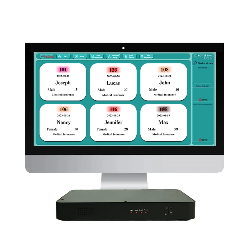 MMCall Wired Hospital Intercom  Wired System Hospital Intercom Nurse Intercom System