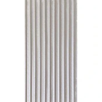 Bamboo Carved Line Artificial Soft Stone Panels Flexible Natural Wall Cladding for Interior and Exterior MCM Wall Featuring
