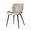 Beautifully tanned grayish-white leather with blac