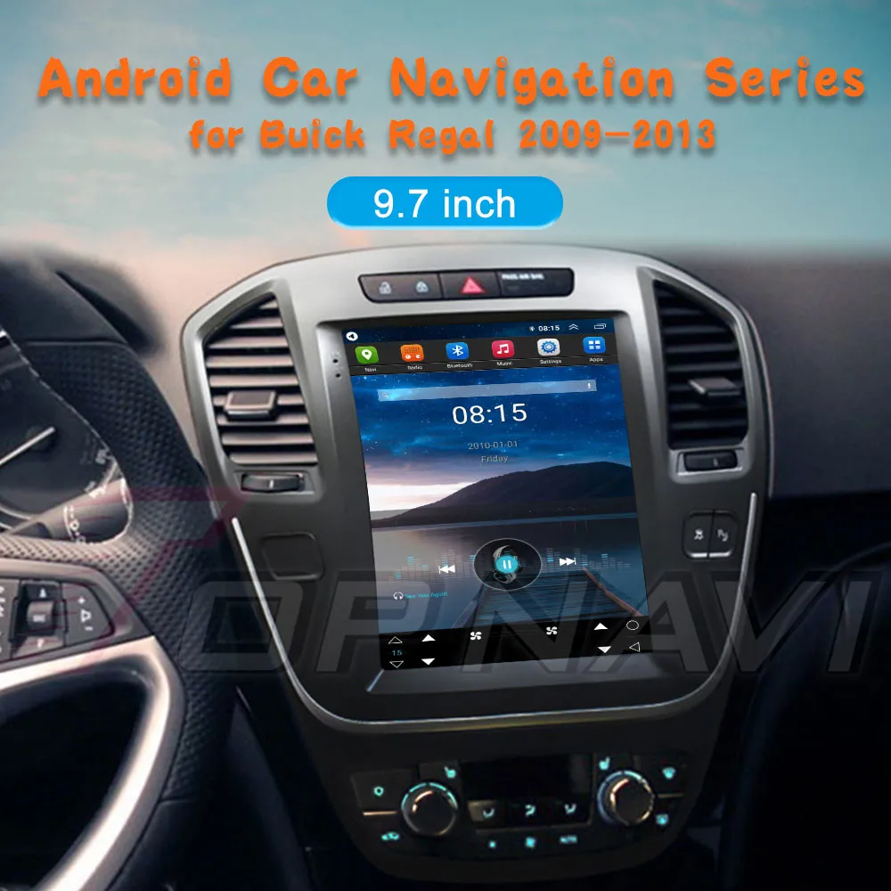 9.7” Android 10.1 Car Stereo Radio GPS For Buick Regal 2009-2013 – Touchscreen Quad Core