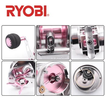 **CLOSE OUT**RYOBI SLOW PITCH JIGGING REEL, RT HAND, FREE SHIPPING, IN STOCK