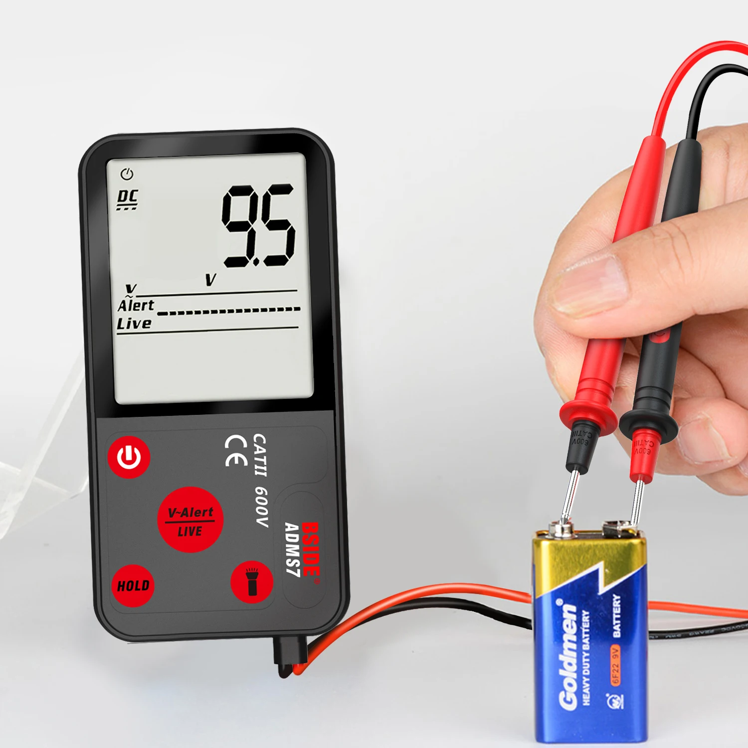 Kaiweets ST600x LCD Display Digital Multimeter multi-function measuring AC DC voltage&current multimeter