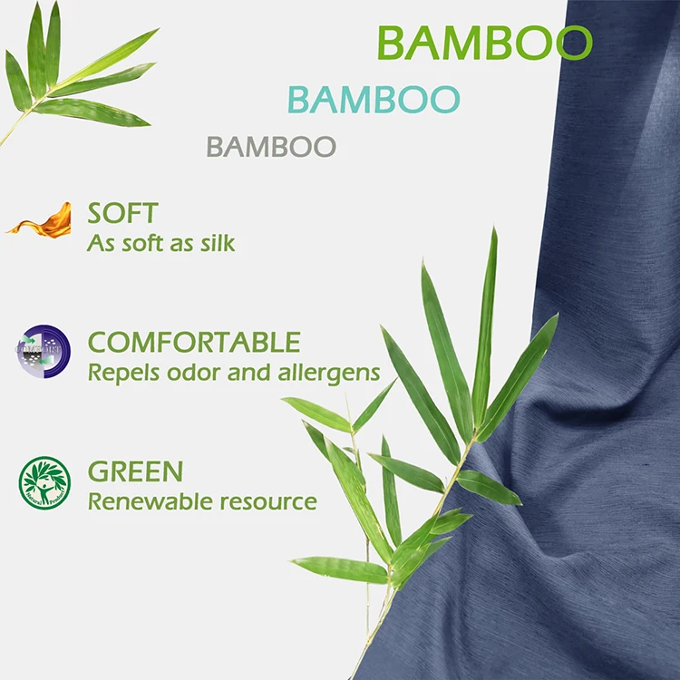 Hot Sale Bamboo Solid Hotel Queen Sheet Set For Bed Bamboo Sheets