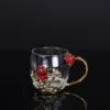 Red single cup 320ml