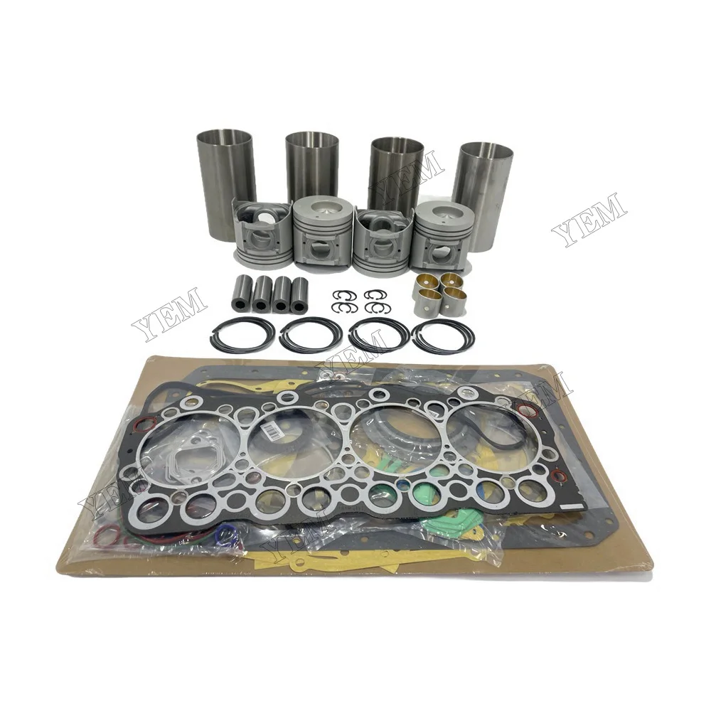 Overhaul Kit With Gasket Set Suitable for Mitsubishi 4D35 Industrial Engine Parts 3