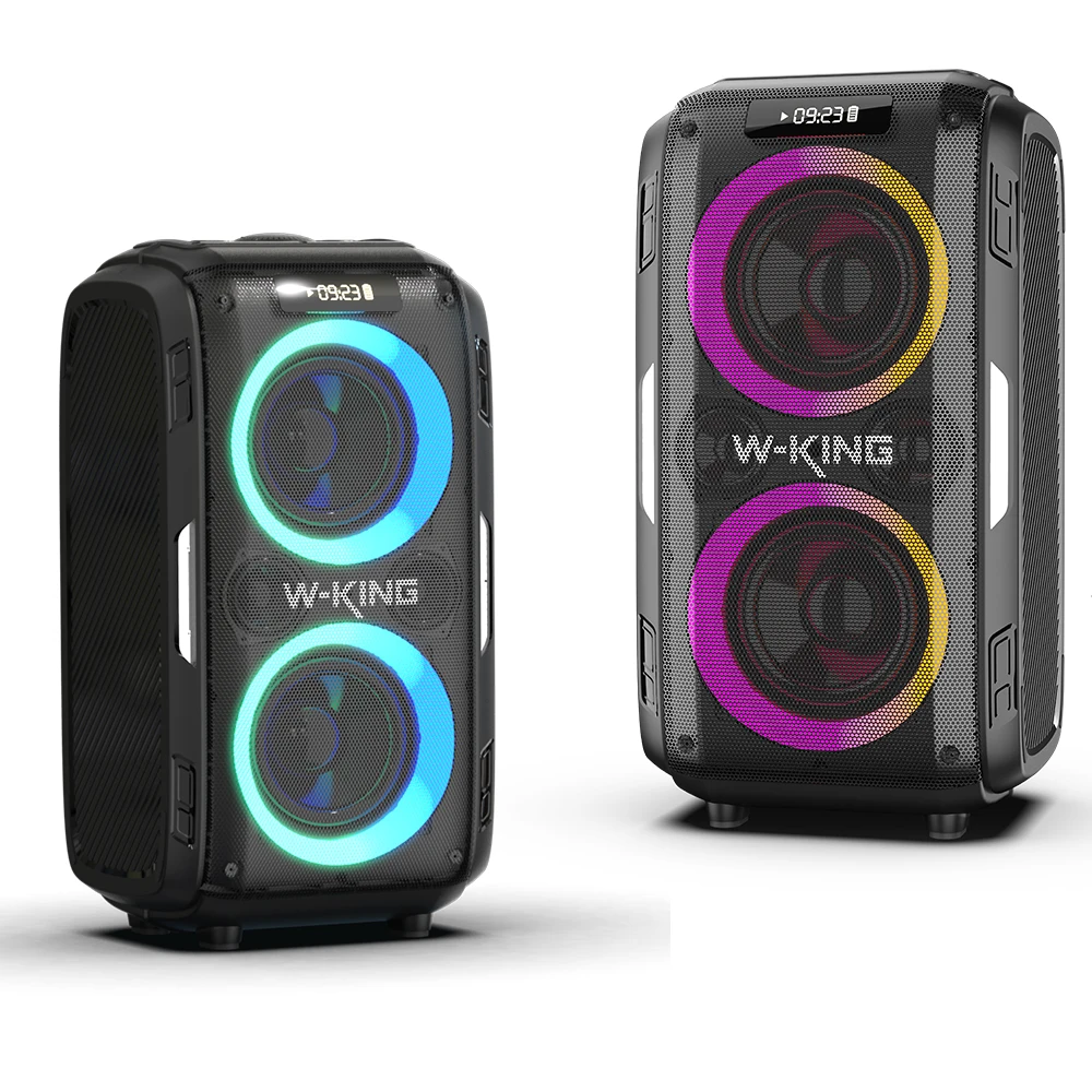 W-KING 120W Portable Bluetooth Party Speaker with Lights