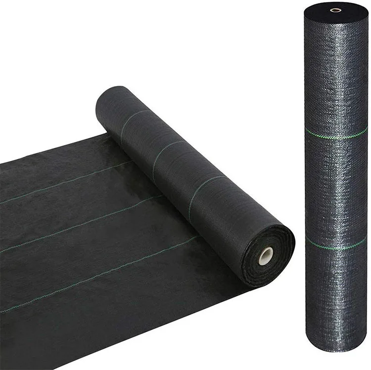 1M x 70M Black HEAVY WOVEN DUTY WEED STOP/CONTROL FABRIC Garden/Path/Patio 100G 