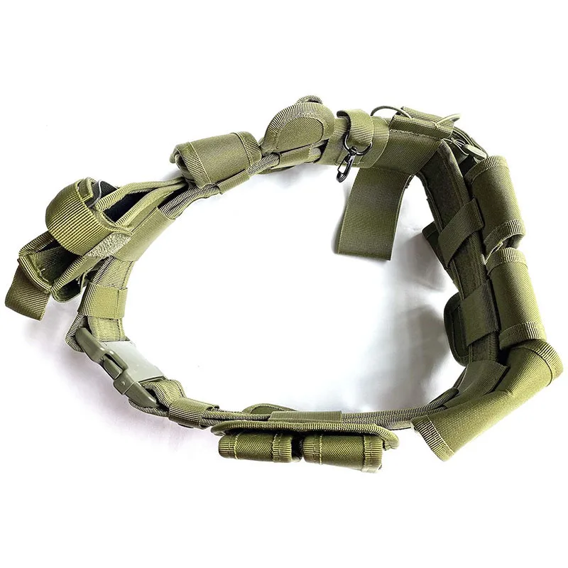 Multi-functional Outdoor Modular Equipment System Security Wear-resistant Tactical Duty Utility Versatile Work Hunting Belt
