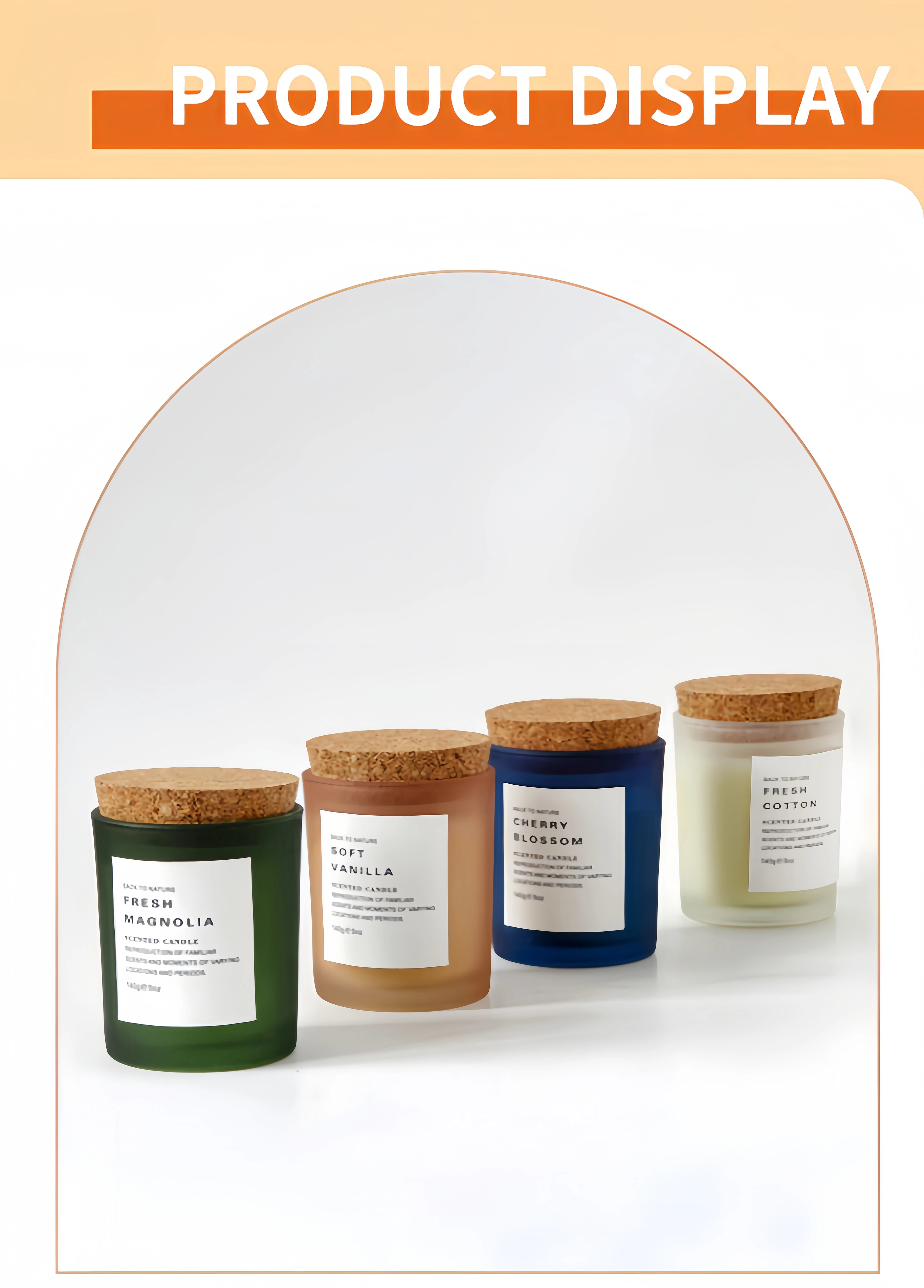 Bulk Order Luxury Branded Candle Fragrance Aroma Customized Scented