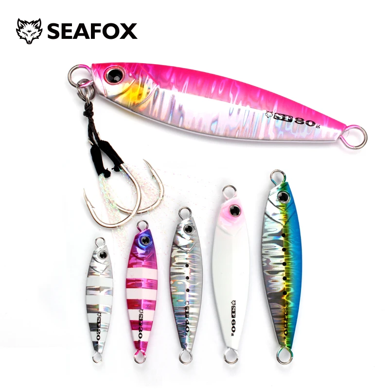 High Quality Metal Jig Fishing Saltwater Lures by Seafox