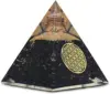 Black tourmaline pyramid