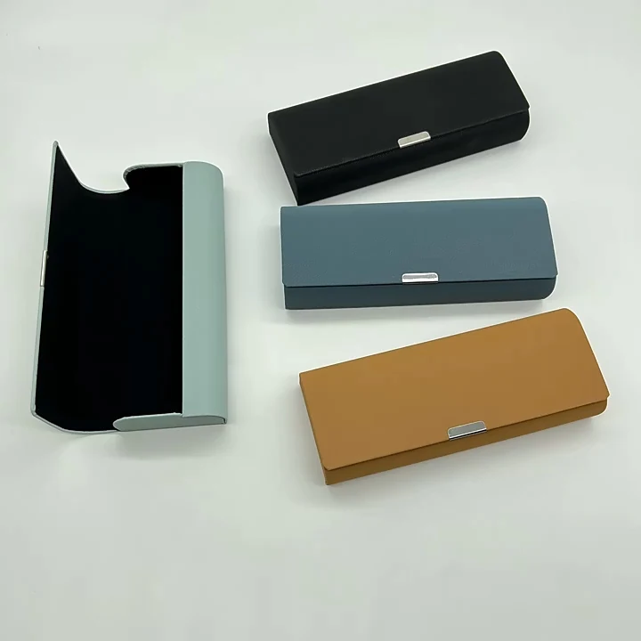 Factory Wholesale Glasses Box Packaging Custom logo Spectacle case PU ...