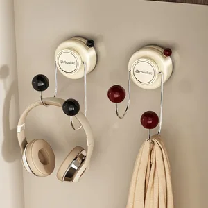 New Wall Suction Cup Hook Strong Adsorption Repeated Disassembly Sucker for Bedroom Bathroom Living Room Applicable