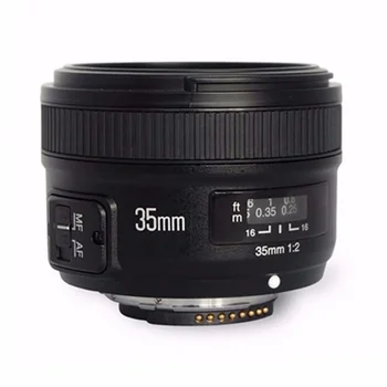 YONGNUO YN35mm 1:2 F2.0 AF/MF Lens for  F Mount DSLR Cameras Wide-Angle AF/MF Fixed/Prime Anto Focus YN35mm F2N detail image