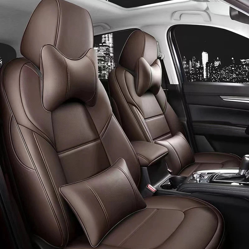 Full Set Waterproof Leather Original Custom Car Seat Cover For 2007