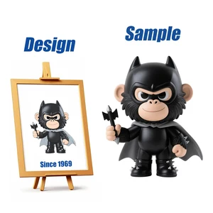 Shengye Custom Cartoon Movie Anime Character Ape Man Soldier Action Figure 3d Military Resin Pvc Figure Statues Blind Box Toy