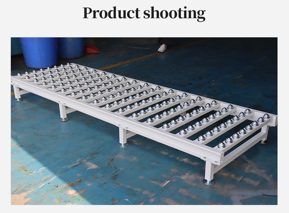Hongrui Roller Conveyor Ball Table Ox Eye Table suitable for wooden board transportation manufacture