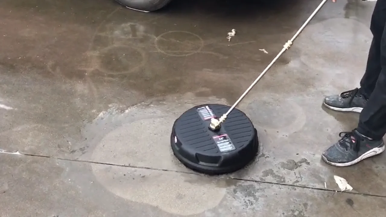 Pressure Washer Accessories Concrete Rotary Scrubber Brush Plate