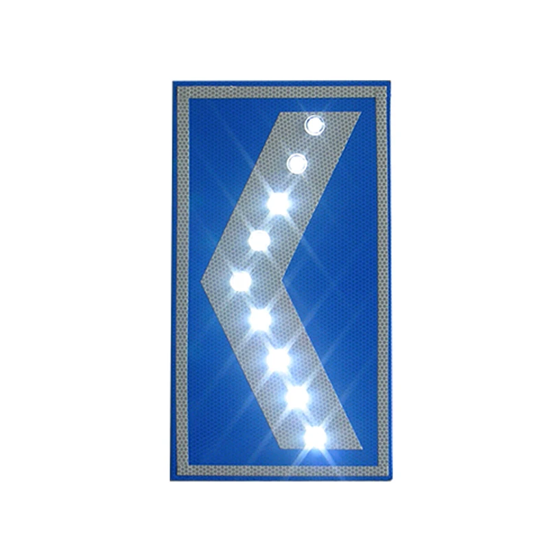 Hexagon Road Signs Traffic Sign With Lights Car Camera Traffic Sign