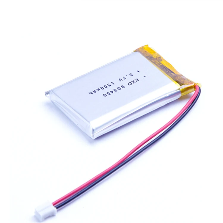 High Capacity Li-Ion Polymer Battery 803450 454854 584250 604050 505050 Li Ion Lipo Battery High Quality 3.7v 1200mah 1500m